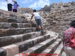 Youngster climbing difficult stairs (D) Daniel Friedman