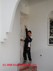 Missing stair landing, Rabat, Morocco (C) Daniel Friedman