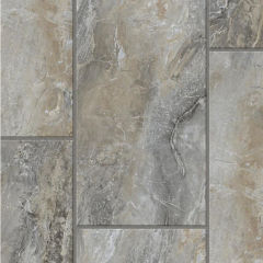 Congoleum DurStone Mist 12 x 24 inch non-asbestos floor tile cited & discussed at InspectApedia.com