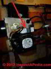 Oil safety valve - oil shut off valve © D Friedman at InspectApedia.com 