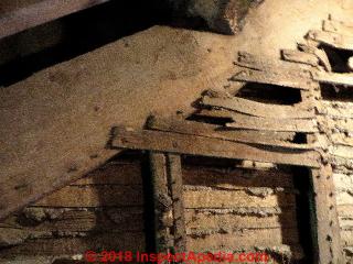 Wood lath at Brinstone Farm at St. Weonards in Herefordshire, U.K., (C) Daniel Friedman
