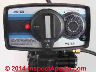 Pro-Tec water softener control dial (C) Daniel Friedman Mark Klug